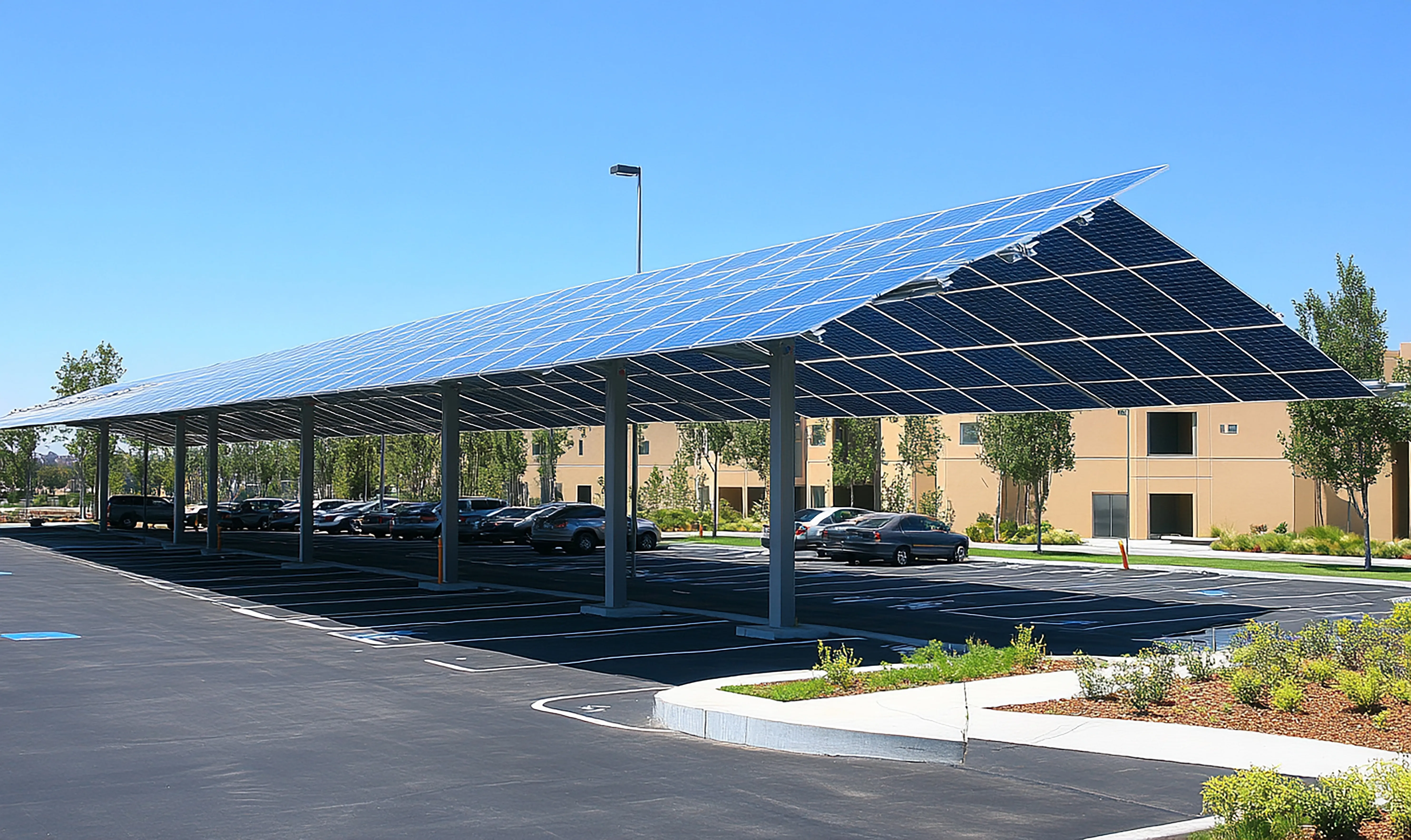 Image installation carport solaire 4 carport solaire 11